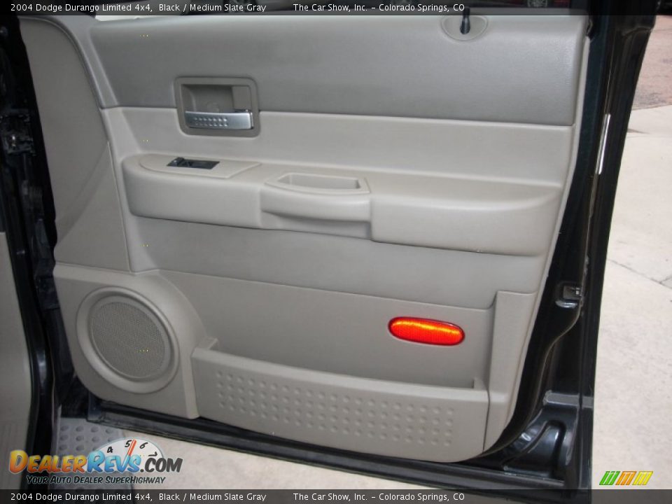 2004 Dodge Durango Limited 4x4 Black / Medium Slate Gray Photo #28