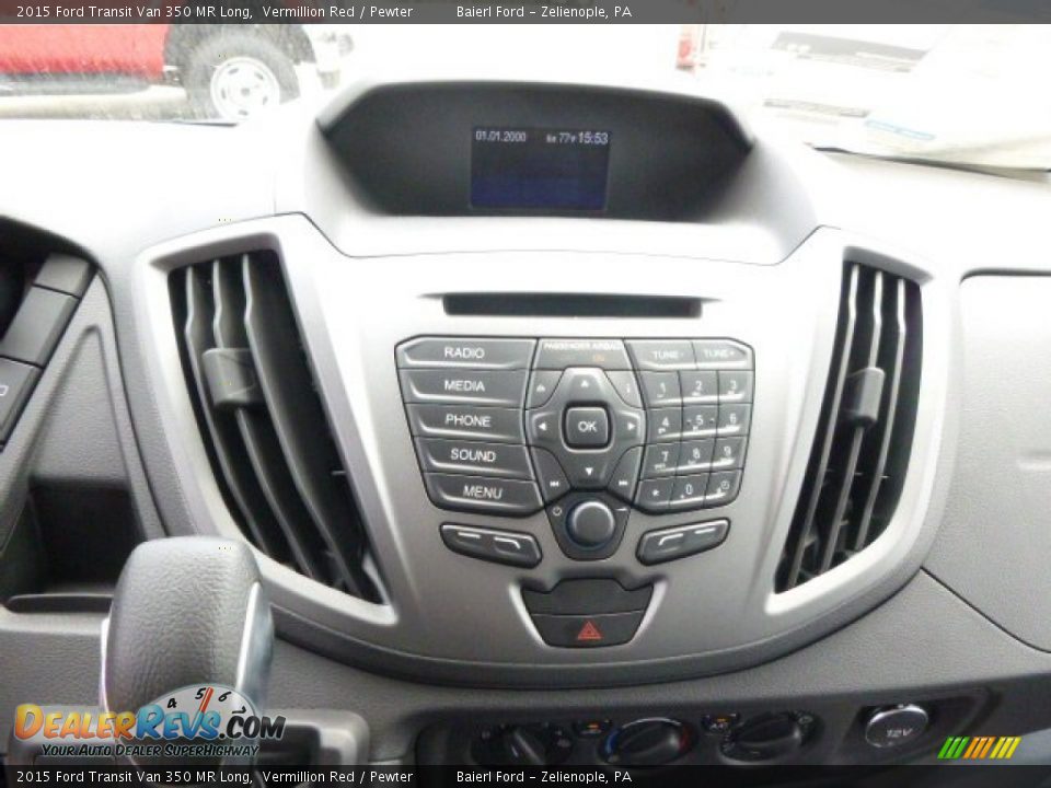 Controls of 2015 Ford Transit Van 350 MR Long Photo #16