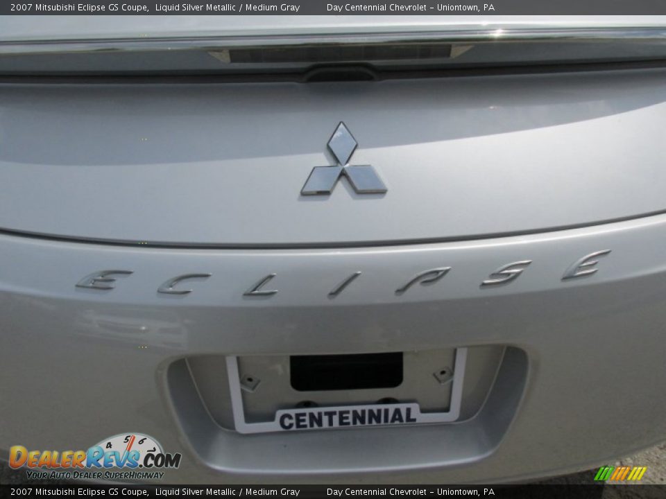 2007 Mitsubishi Eclipse GS Coupe Liquid Silver Metallic / Medium Gray Photo #6