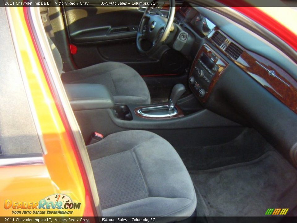 2011 Chevrolet Impala LT Victory Red / Gray Photo #18