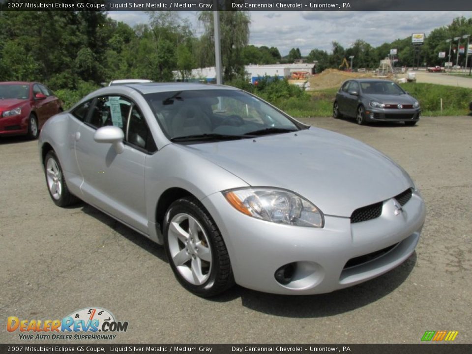Front 3/4 View of 2007 Mitsubishi Eclipse GS Coupe Photo #9