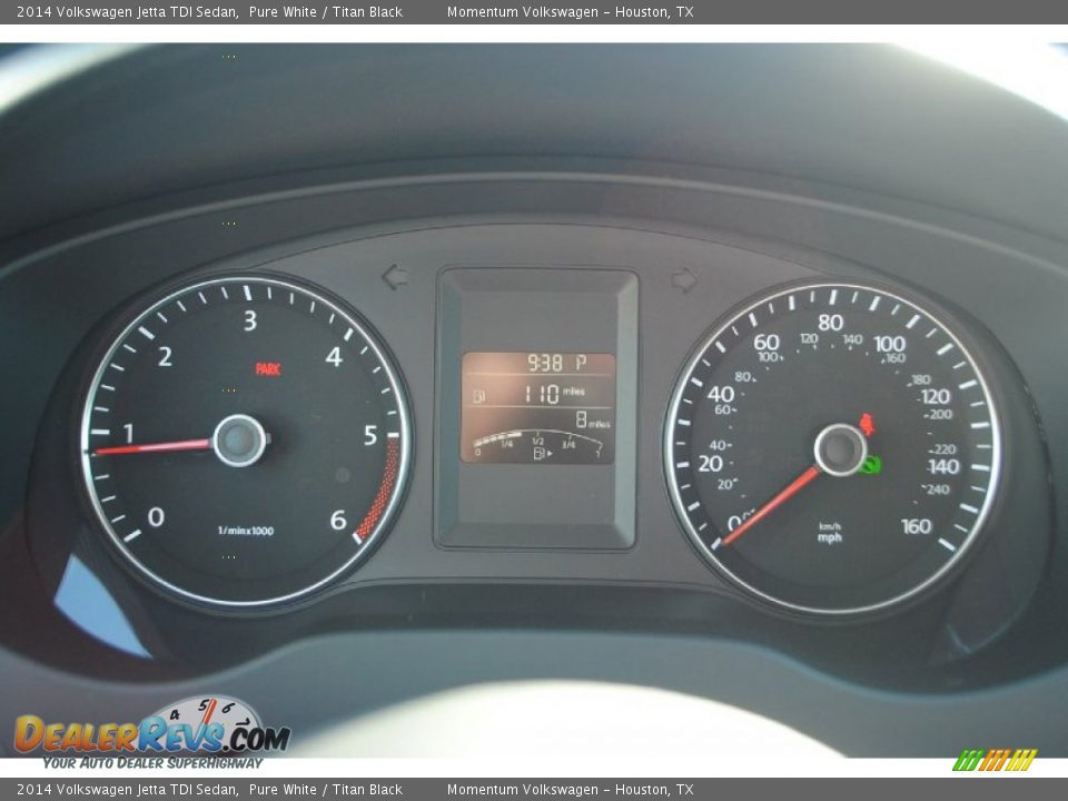 2014 Volkswagen Jetta TDI Sedan Pure White / Titan Black Photo #21
