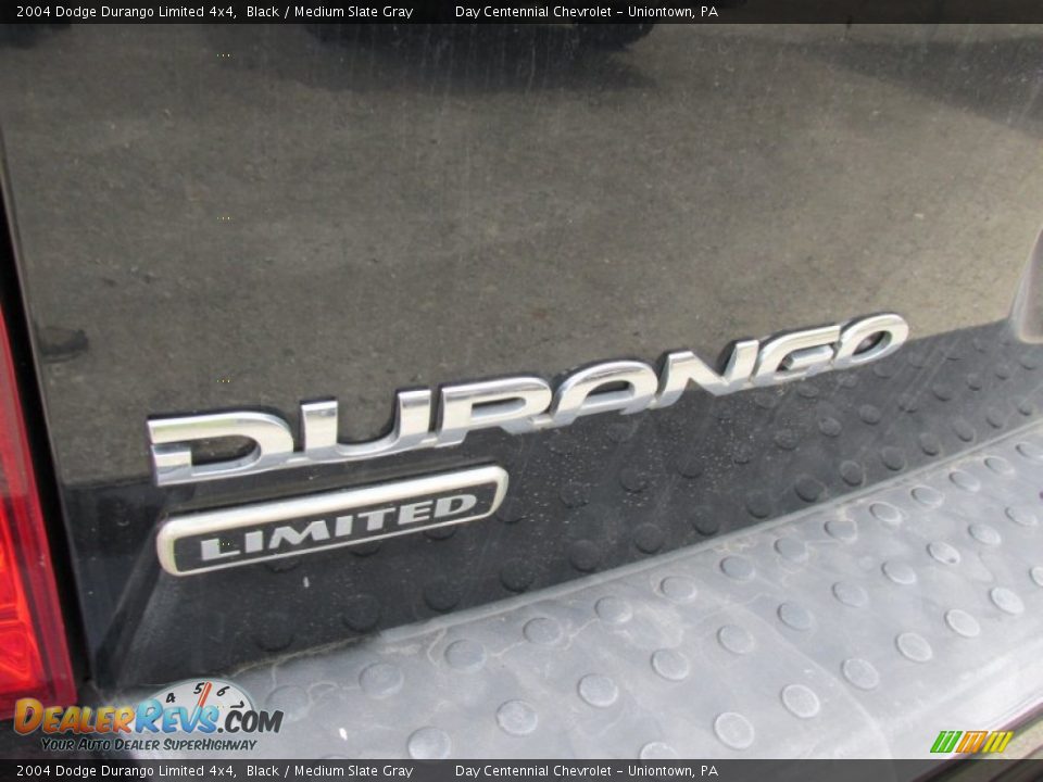 2004 Dodge Durango Limited 4x4 Black / Medium Slate Gray Photo #5