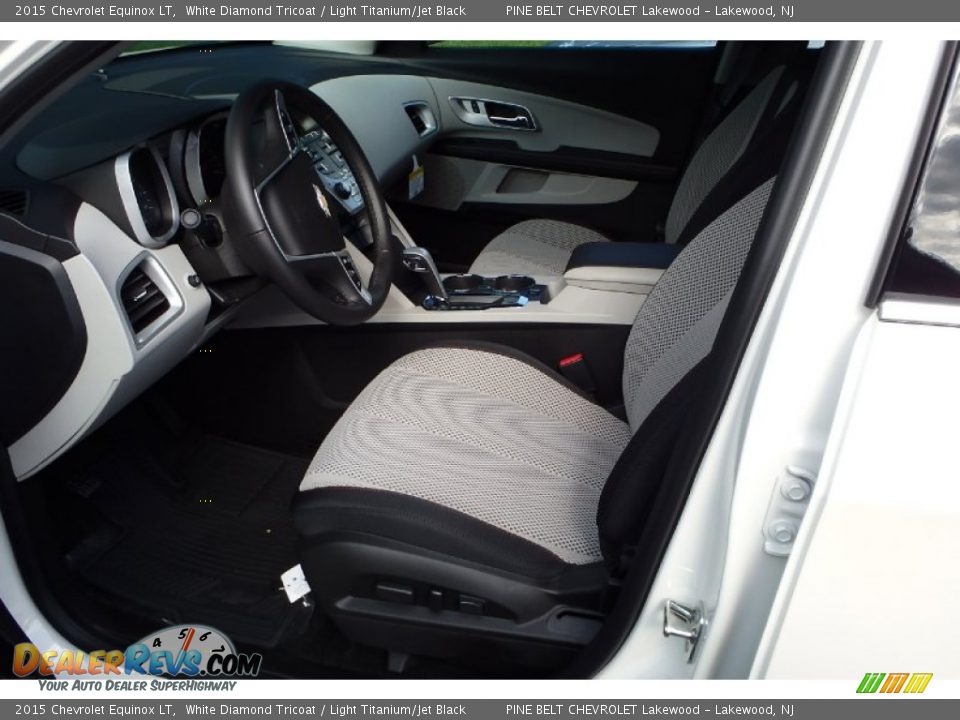 2015 Chevrolet Equinox LT White Diamond Tricoat / Light Titanium/Jet Black Photo #3