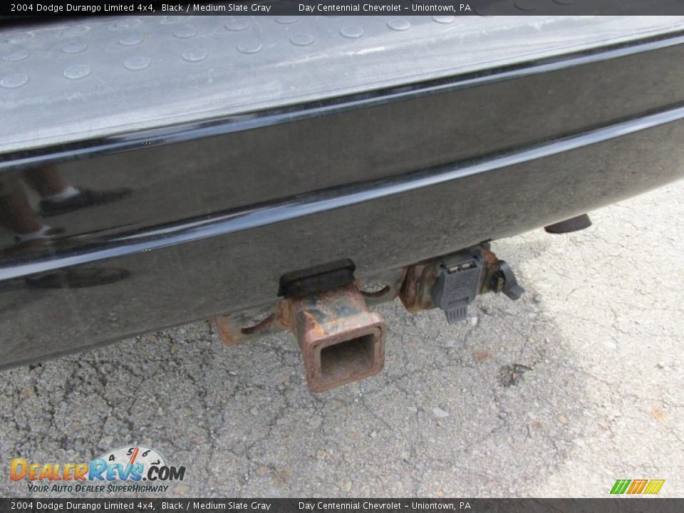 2004 Dodge Durango Limited 4x4 Black / Medium Slate Gray Photo #6
