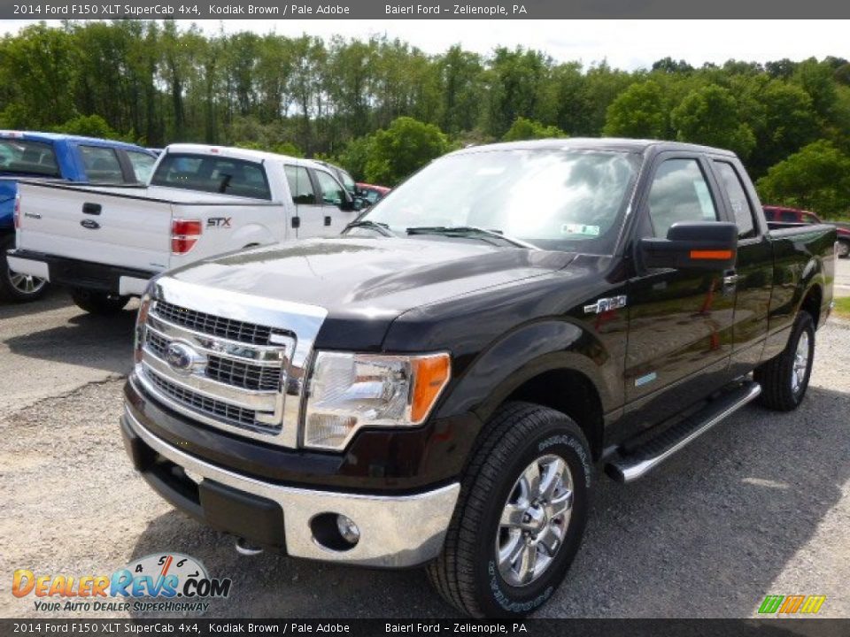 2014 Ford F150 XLT SuperCab 4x4 Kodiak Brown / Pale Adobe Photo #4