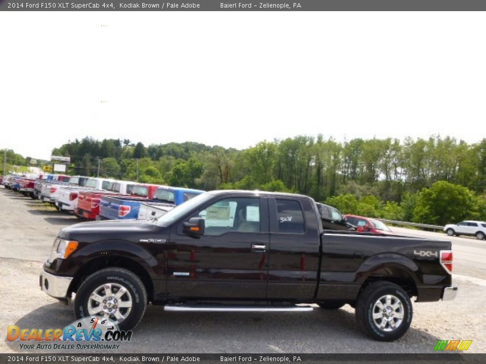 2014 Ford F150 XLT SuperCab 4x4 Kodiak Brown / Pale Adobe Photo #5