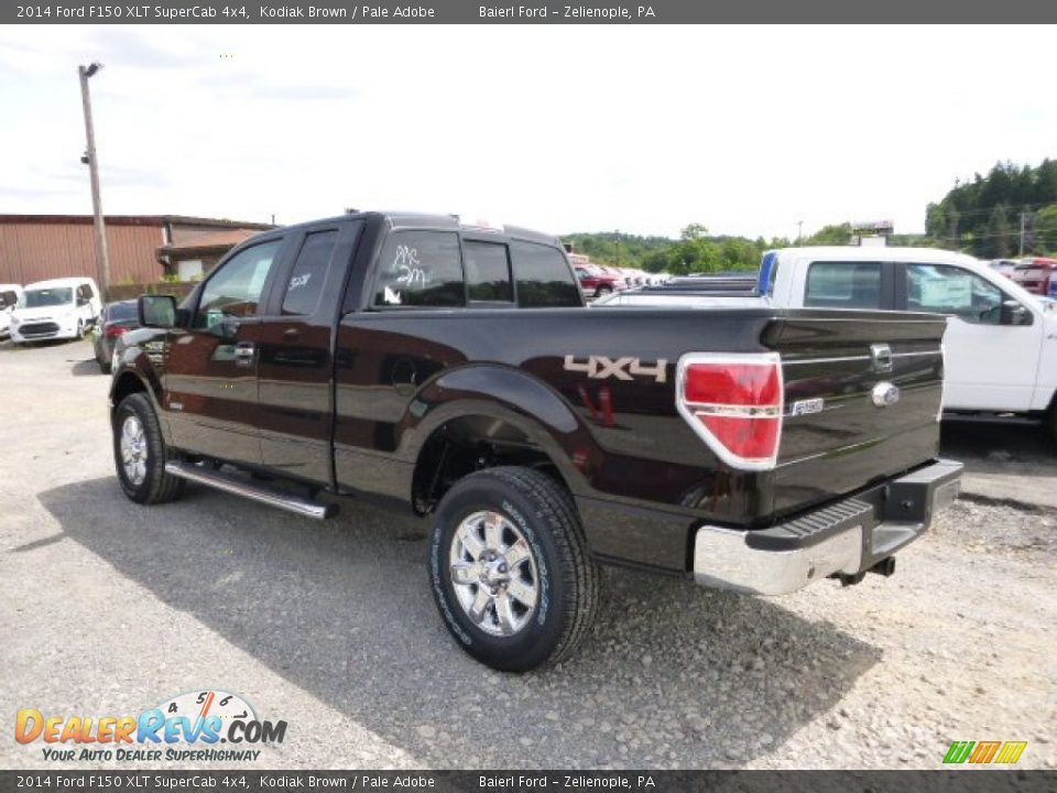 2014 Ford F150 XLT SuperCab 4x4 Kodiak Brown / Pale Adobe Photo #6