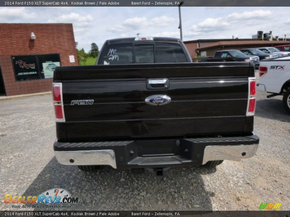 2014 Ford F150 XLT SuperCab 4x4 Kodiak Brown / Pale Adobe Photo #7