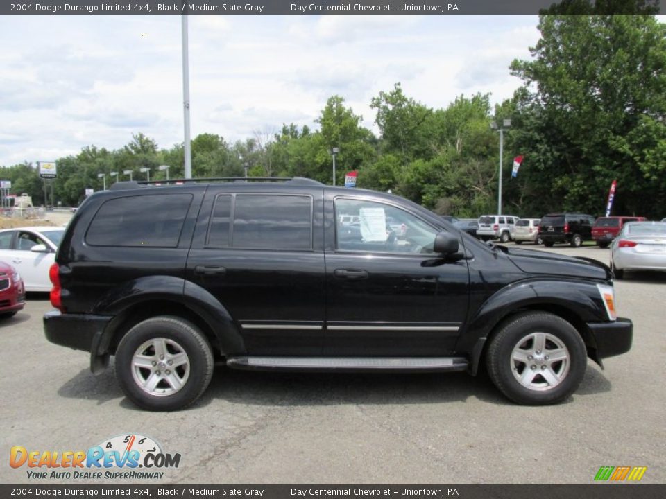 2004 Dodge Durango Limited 4x4 Black / Medium Slate Gray Photo #11