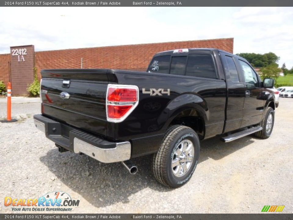 2014 Ford F150 XLT SuperCab 4x4 Kodiak Brown / Pale Adobe Photo #8