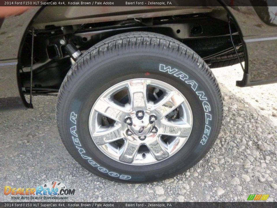 2014 Ford F150 XLT SuperCab 4x4 Kodiak Brown / Pale Adobe Photo #9