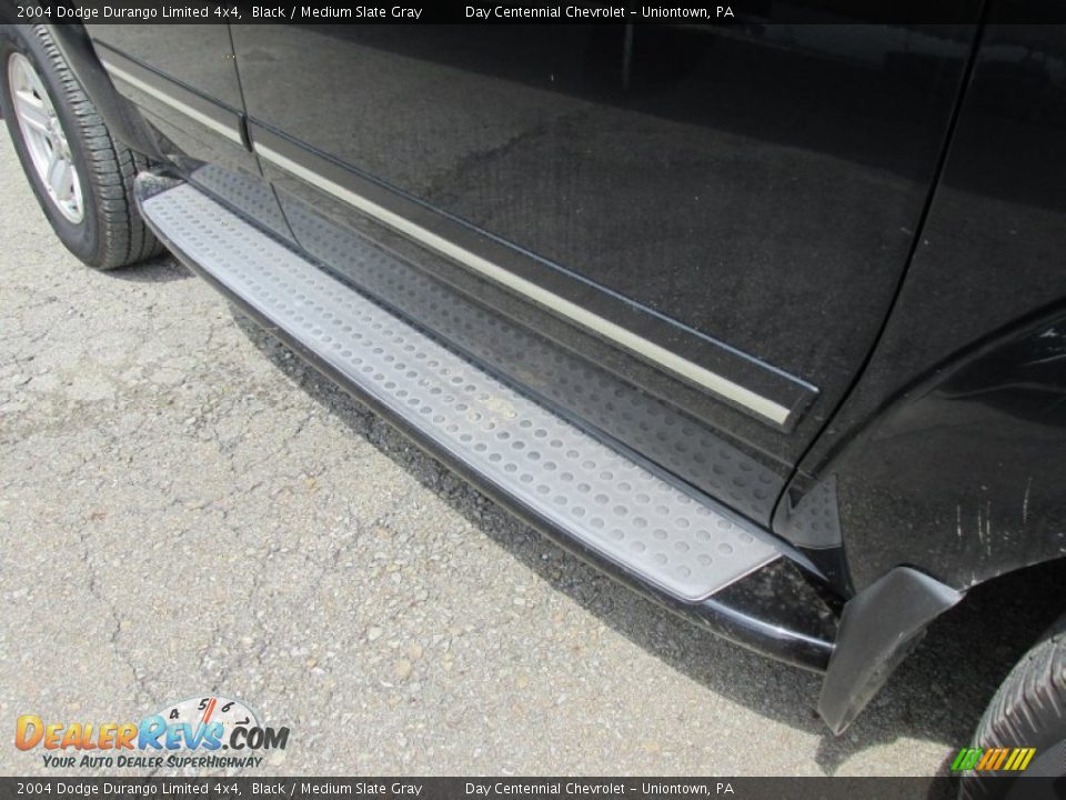 2004 Dodge Durango Limited 4x4 Black / Medium Slate Gray Photo #13