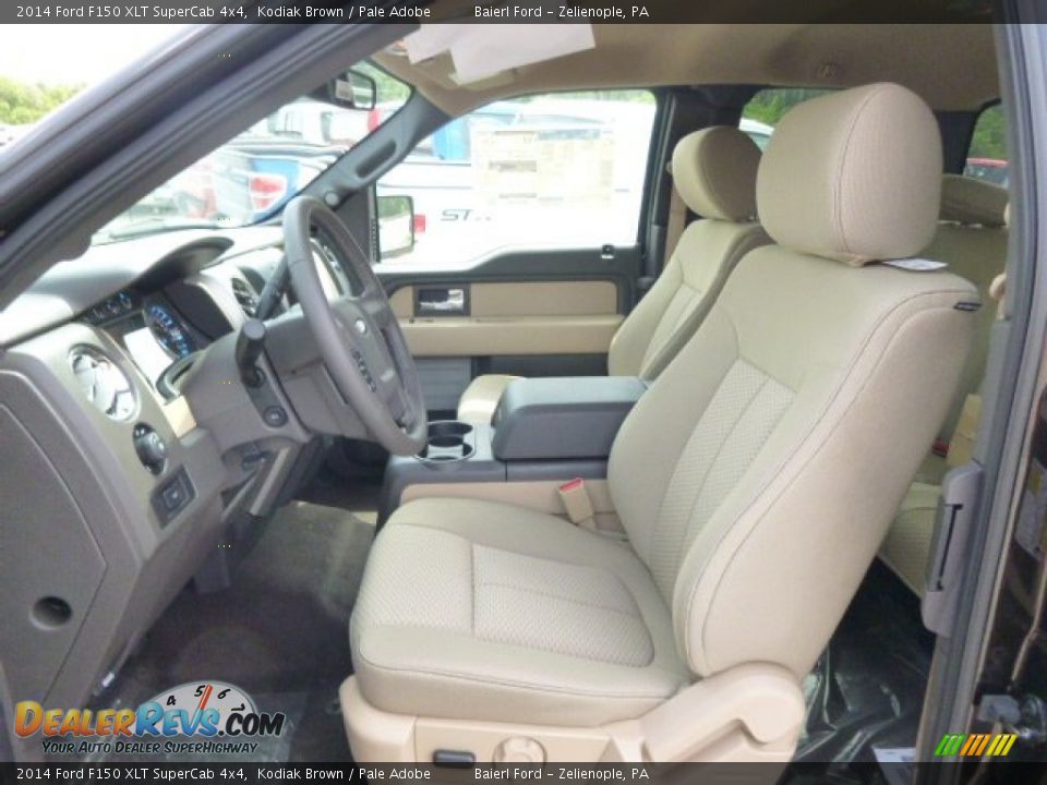 2014 Ford F150 XLT SuperCab 4x4 Kodiak Brown / Pale Adobe Photo #10