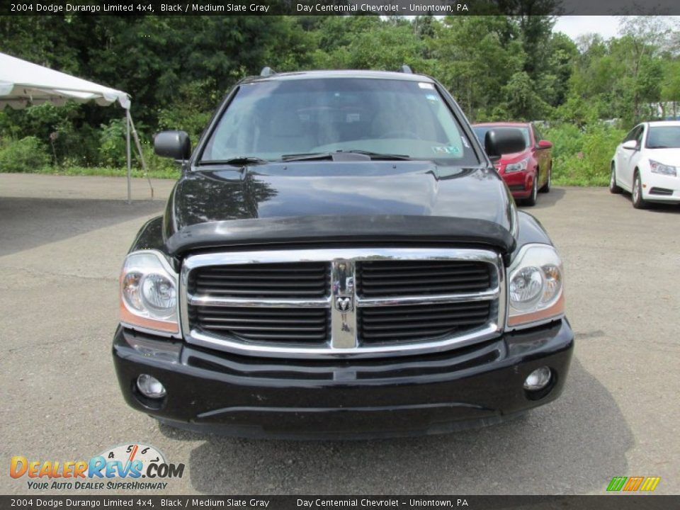 2004 Dodge Durango Limited 4x4 Black / Medium Slate Gray Photo #15