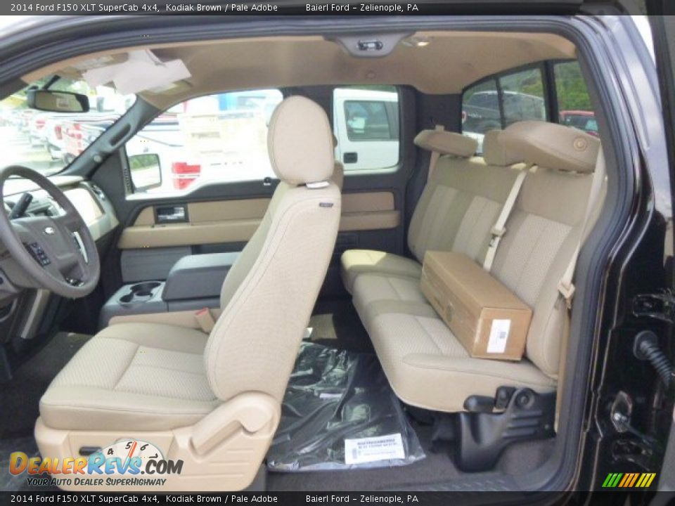 2014 Ford F150 XLT SuperCab 4x4 Kodiak Brown / Pale Adobe Photo #12