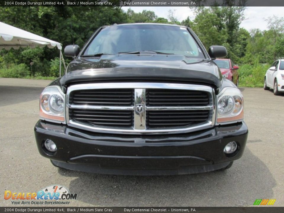 2004 Dodge Durango Limited 4x4 Black / Medium Slate Gray Photo #17