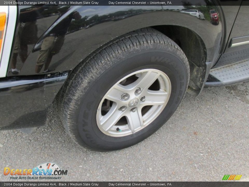 2004 Dodge Durango Limited 4x4 Black / Medium Slate Gray Photo #18