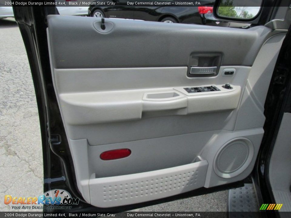 2004 Dodge Durango Limited 4x4 Black / Medium Slate Gray Photo #19