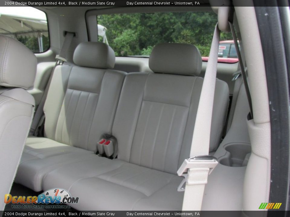2004 Dodge Durango Limited 4x4 Black / Medium Slate Gray Photo #22