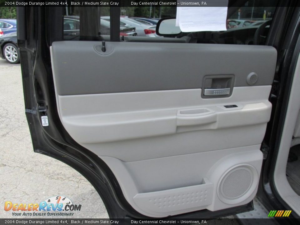 2004 Dodge Durango Limited 4x4 Black / Medium Slate Gray Photo #24