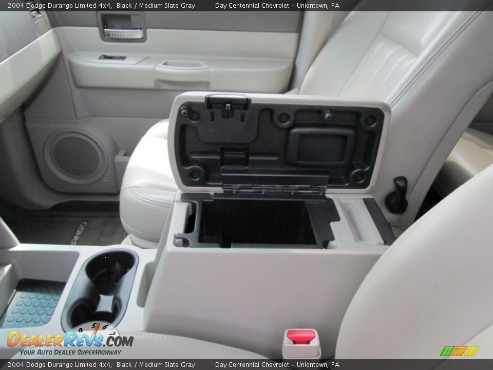 2004 Dodge Durango Limited 4x4 Black / Medium Slate Gray Photo #28