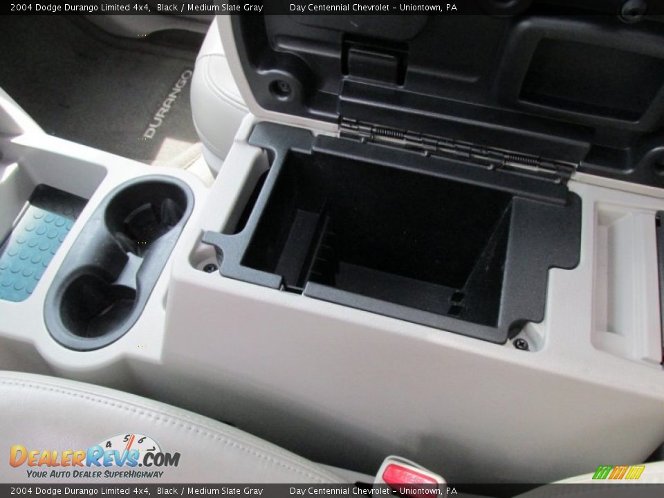 2004 Dodge Durango Limited 4x4 Black / Medium Slate Gray Photo #29