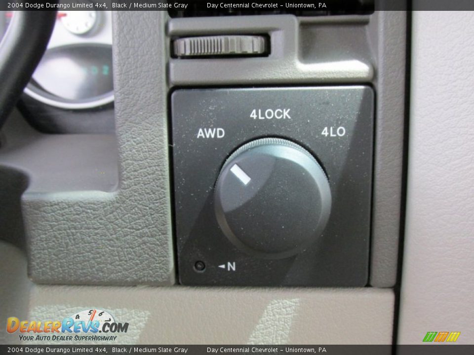 2004 Dodge Durango Limited 4x4 Black / Medium Slate Gray Photo #31