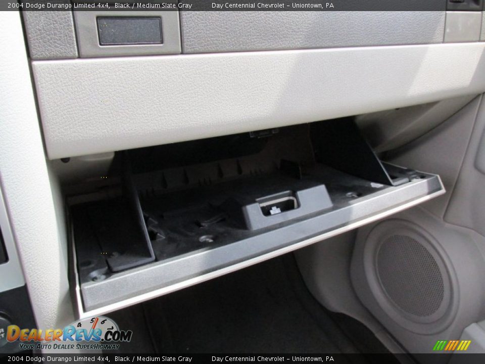 2004 Dodge Durango Limited 4x4 Black / Medium Slate Gray Photo #36