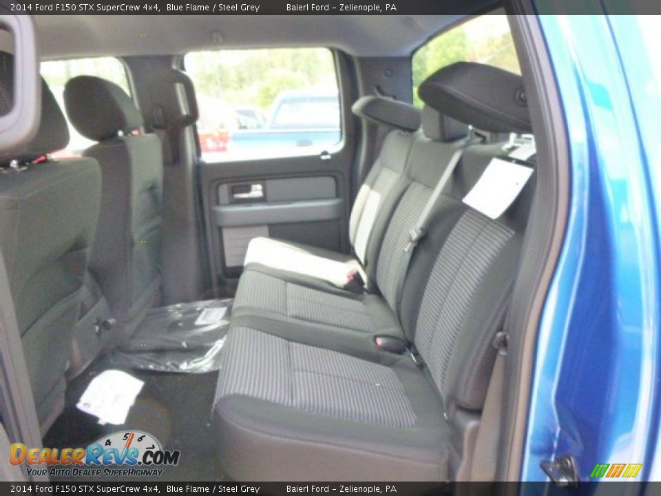 2014 Ford F150 STX SuperCrew 4x4 Blue Flame / Steel Grey Photo #10
