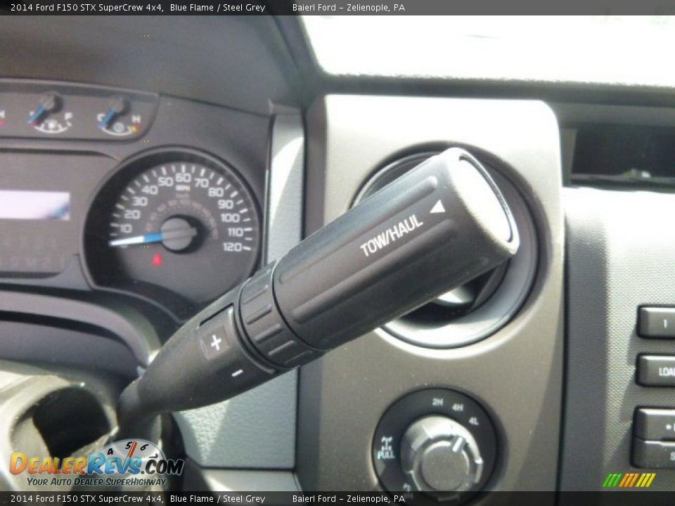 2014 Ford F150 STX SuperCrew 4x4 Blue Flame / Steel Grey Photo #15