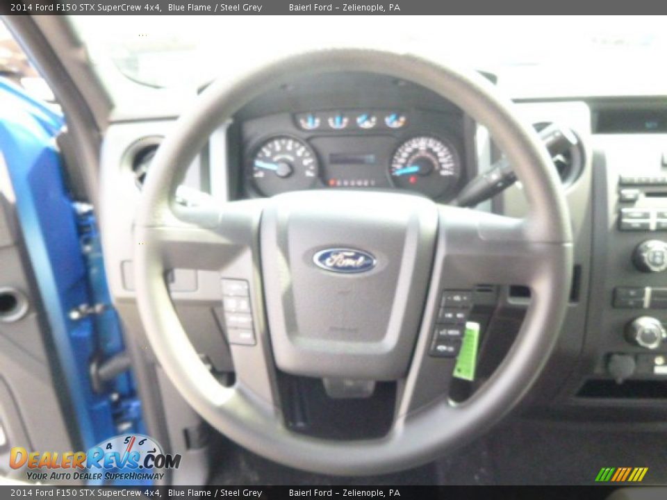 2014 Ford F150 STX SuperCrew 4x4 Blue Flame / Steel Grey Photo #16