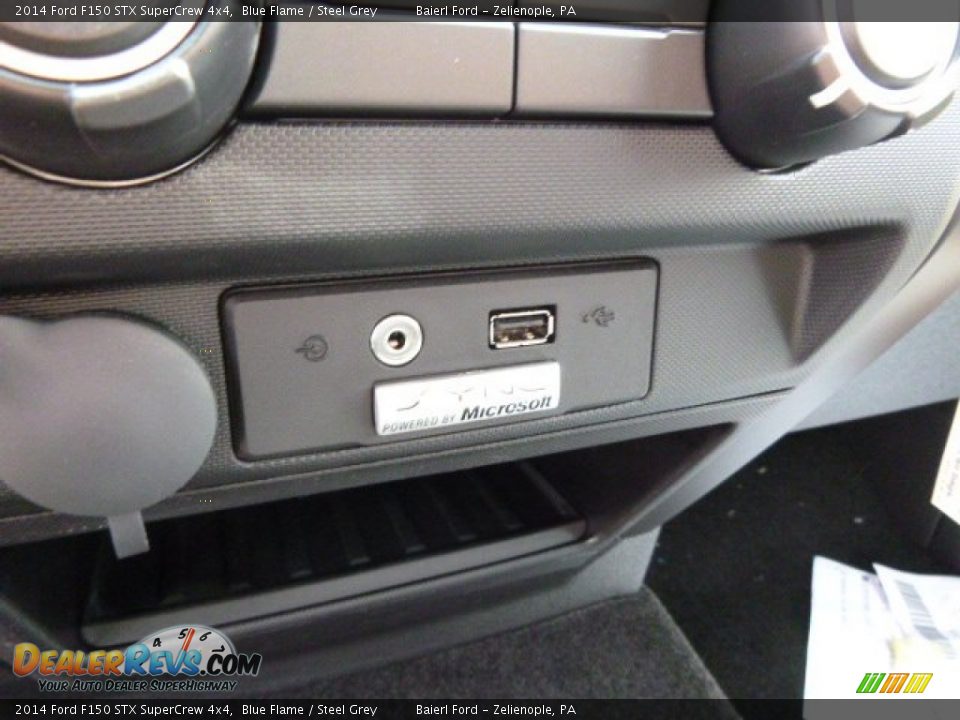 2014 Ford F150 STX SuperCrew 4x4 Blue Flame / Steel Grey Photo #17