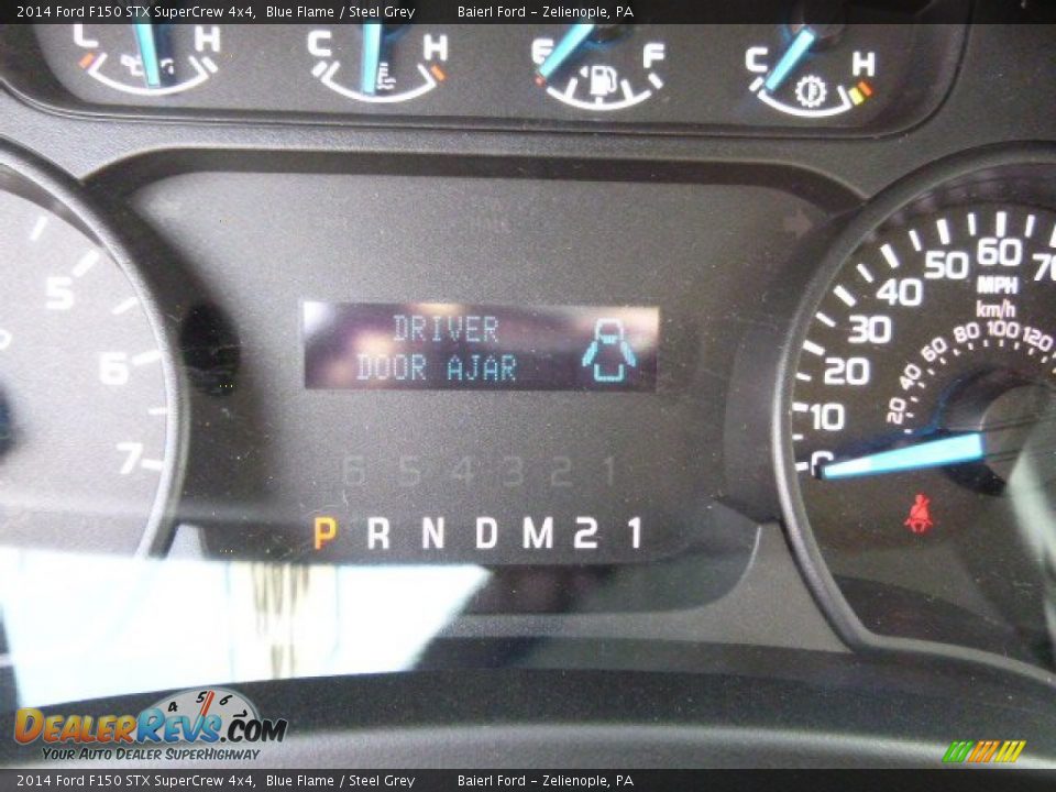 2014 Ford F150 STX SuperCrew 4x4 Blue Flame / Steel Grey Photo #18