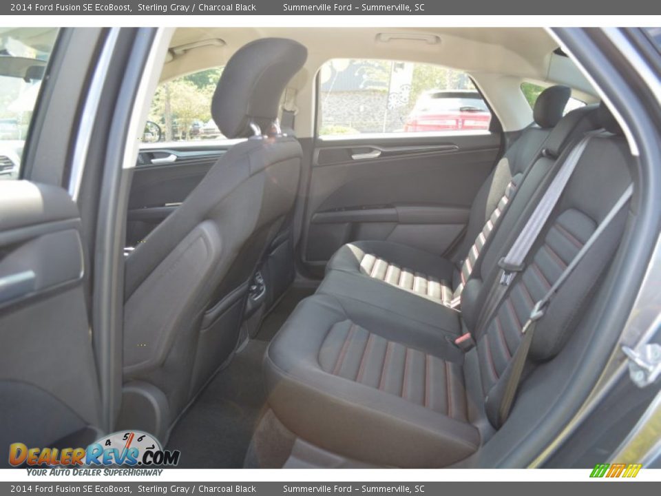 2014 Ford Fusion SE EcoBoost Sterling Gray / Charcoal Black Photo #13
