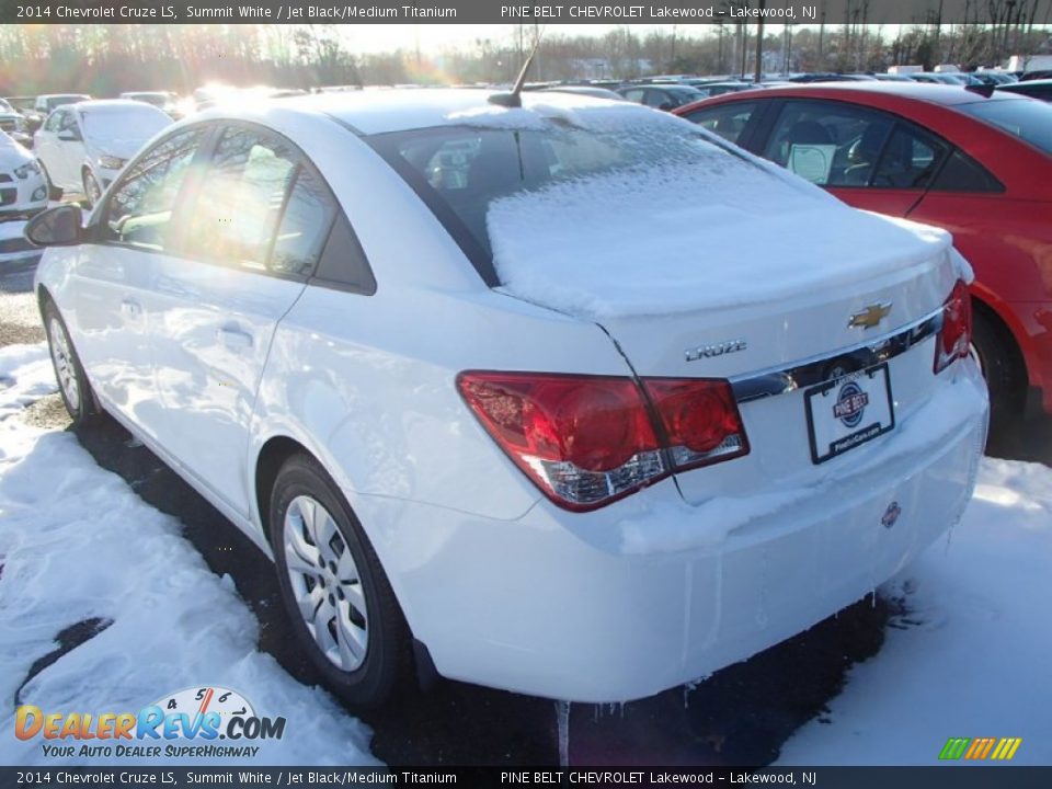 2014 Chevrolet Cruze LS Summit White / Jet Black/Medium Titanium Photo #2