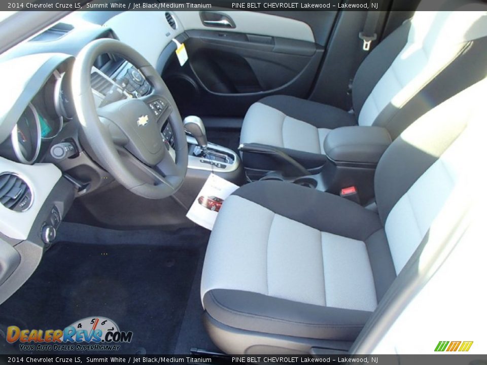 2014 Chevrolet Cruze LS Summit White / Jet Black/Medium Titanium Photo #3