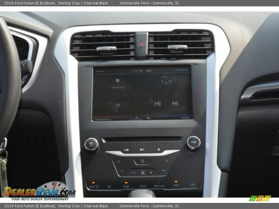 2014 Ford Fusion SE EcoBoost Sterling Gray / Charcoal Black Photo #17