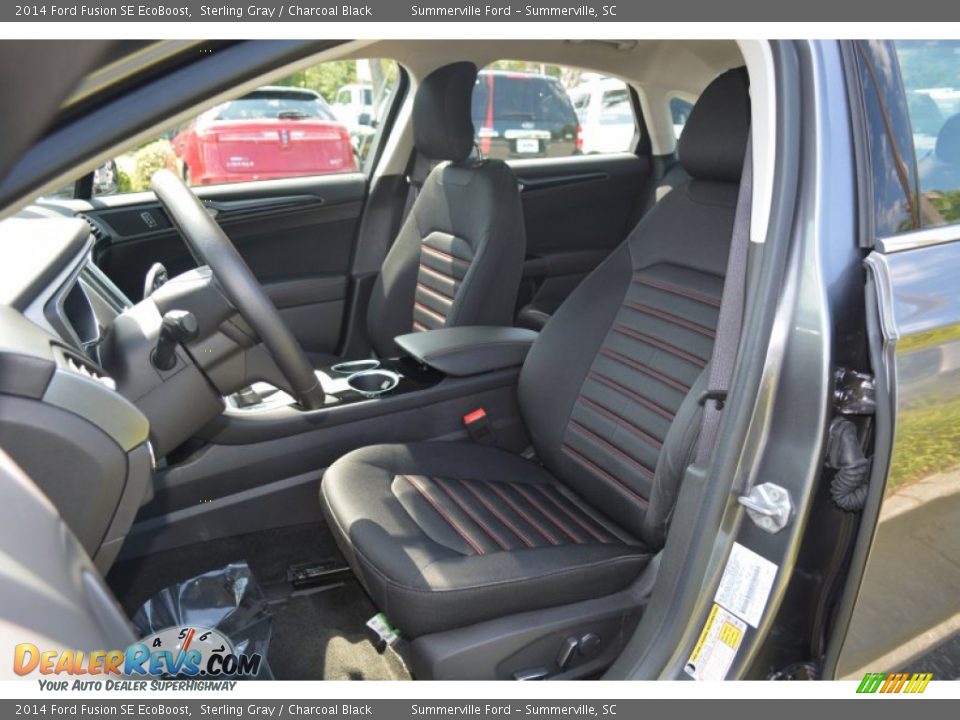 2014 Ford Fusion SE EcoBoost Sterling Gray / Charcoal Black Photo #20