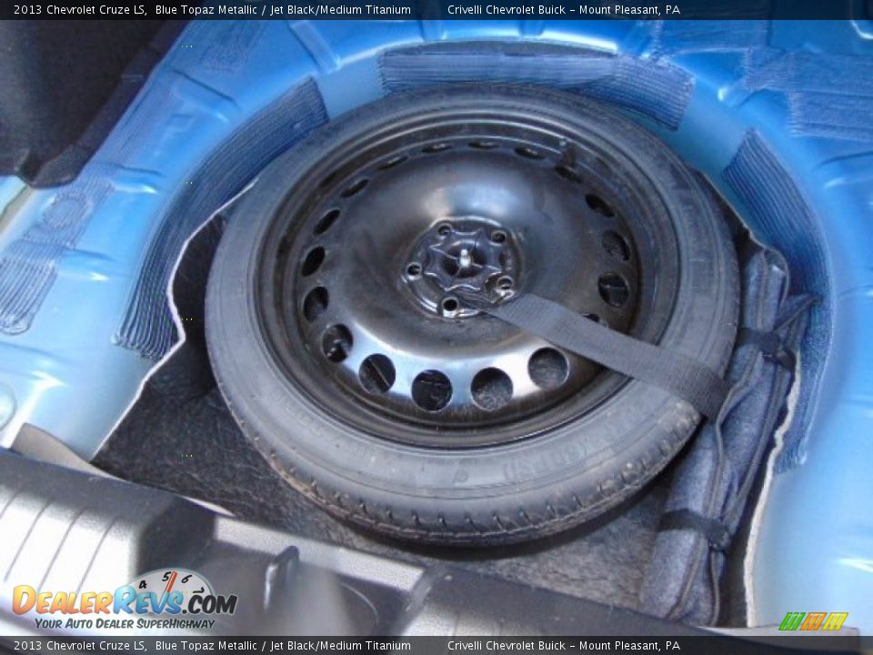 2013 Chevrolet Cruze LS Blue Topaz Metallic / Jet Black/Medium Titanium Photo #23