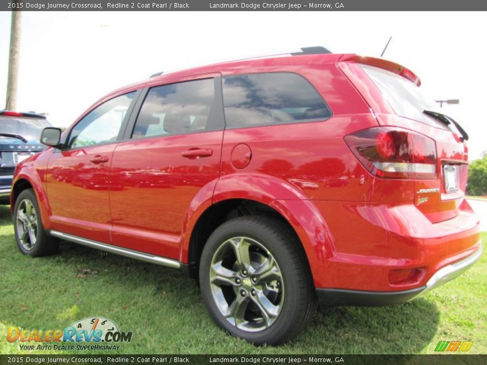 2015 Dodge Journey Crossroad Redline 2 Coat Pearl / Black Photo #2