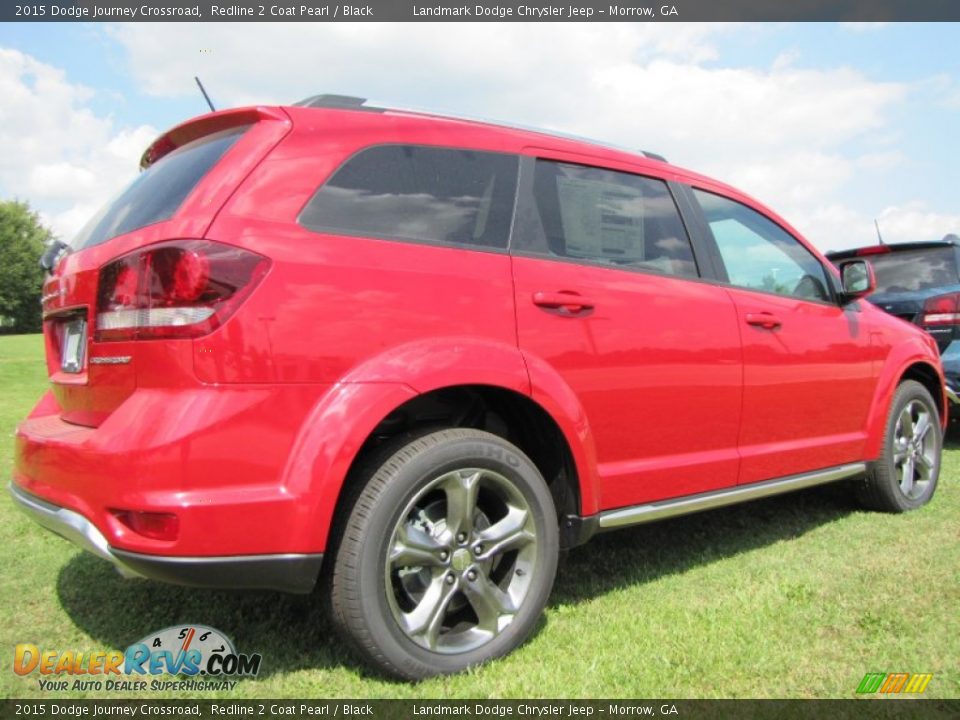 Redline 2 Coat Pearl 2015 Dodge Journey Crossroad Photo #3