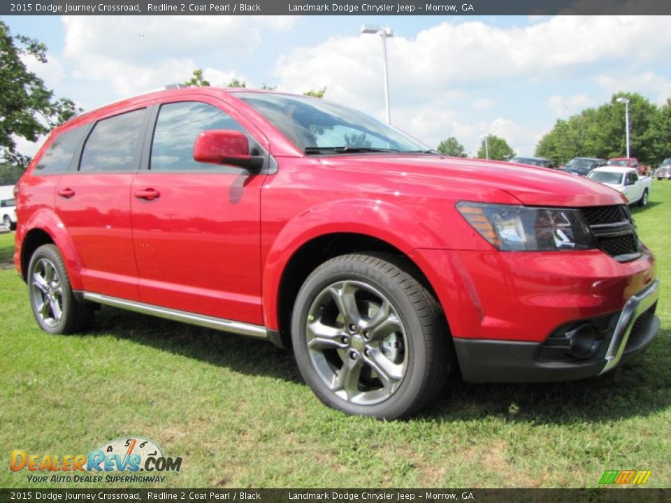 2015 Dodge Journey Crossroad Redline 2 Coat Pearl / Black Photo #4
