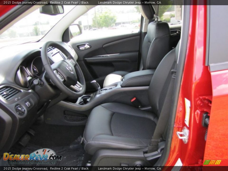 2015 Dodge Journey Crossroad Redline 2 Coat Pearl / Black Photo #6