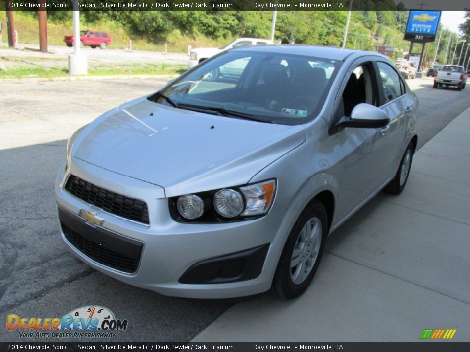 2014 Chevrolet Sonic LT Sedan Silver Ice Metallic / Dark Pewter/Dark Titanium Photo #7