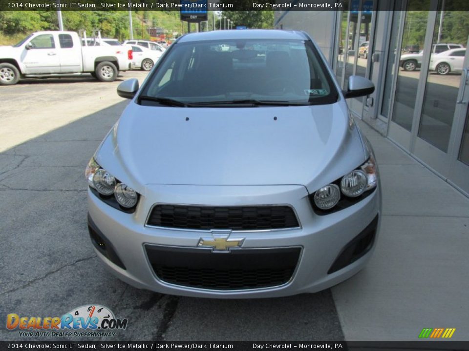 2014 Chevrolet Sonic LT Sedan Silver Ice Metallic / Dark Pewter/Dark Titanium Photo #8