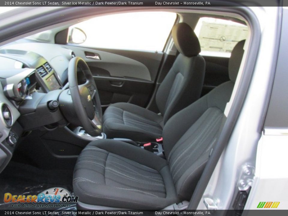 2014 Chevrolet Sonic LT Sedan Silver Ice Metallic / Dark Pewter/Dark Titanium Photo #11