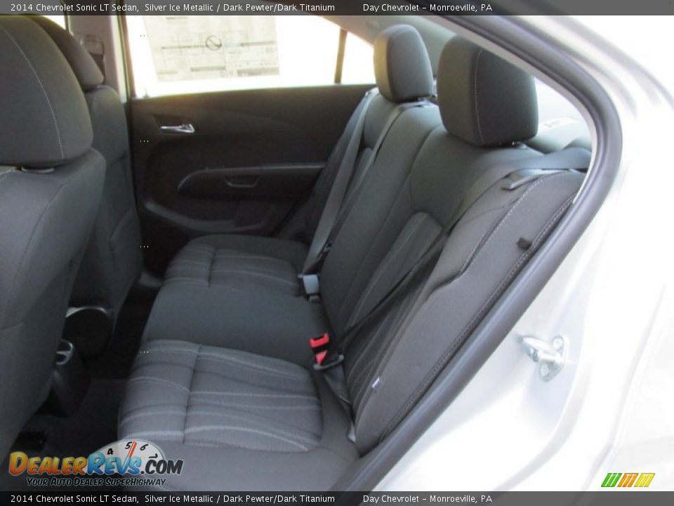 2014 Chevrolet Sonic LT Sedan Silver Ice Metallic / Dark Pewter/Dark Titanium Photo #12
