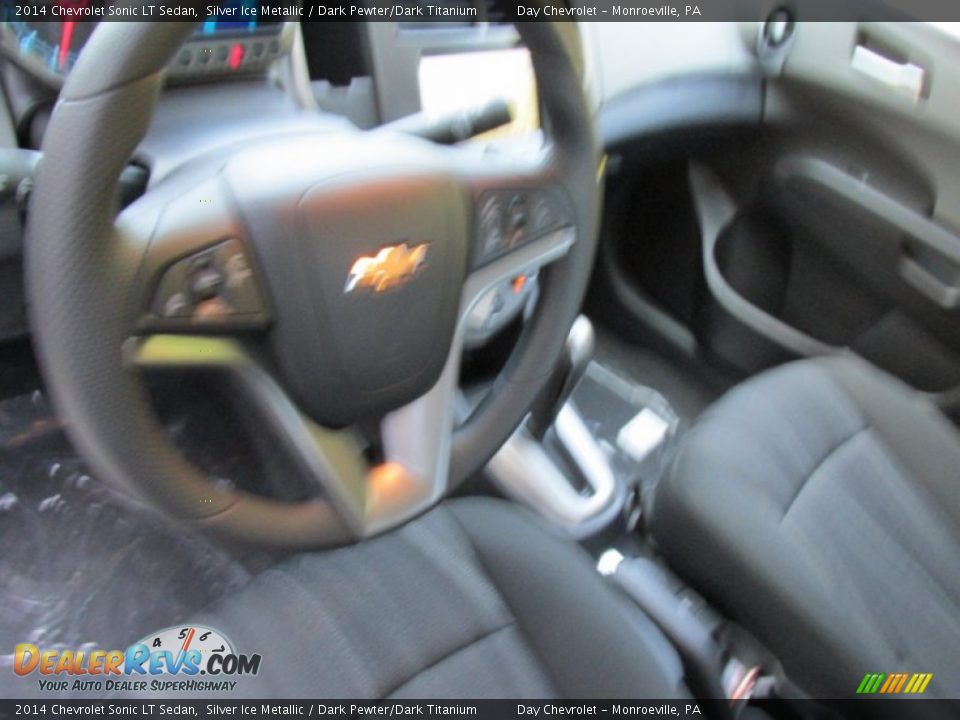 2014 Chevrolet Sonic LT Sedan Silver Ice Metallic / Dark Pewter/Dark Titanium Photo #13