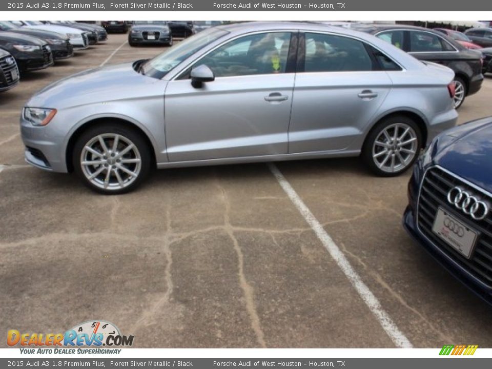 2015 Audi A3 1.8 Premium Plus Florett Silver Metallic / Black Photo #4